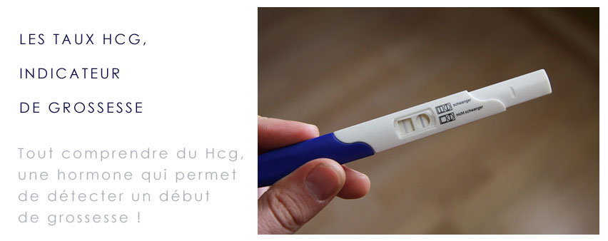 hormone hcg qui annonce la grossesse